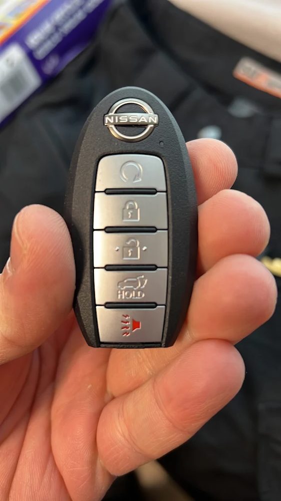 Nissan replacement key fob